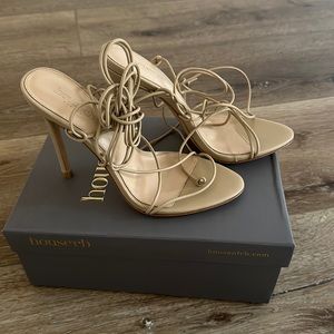 Brand new house of CB nude sandals